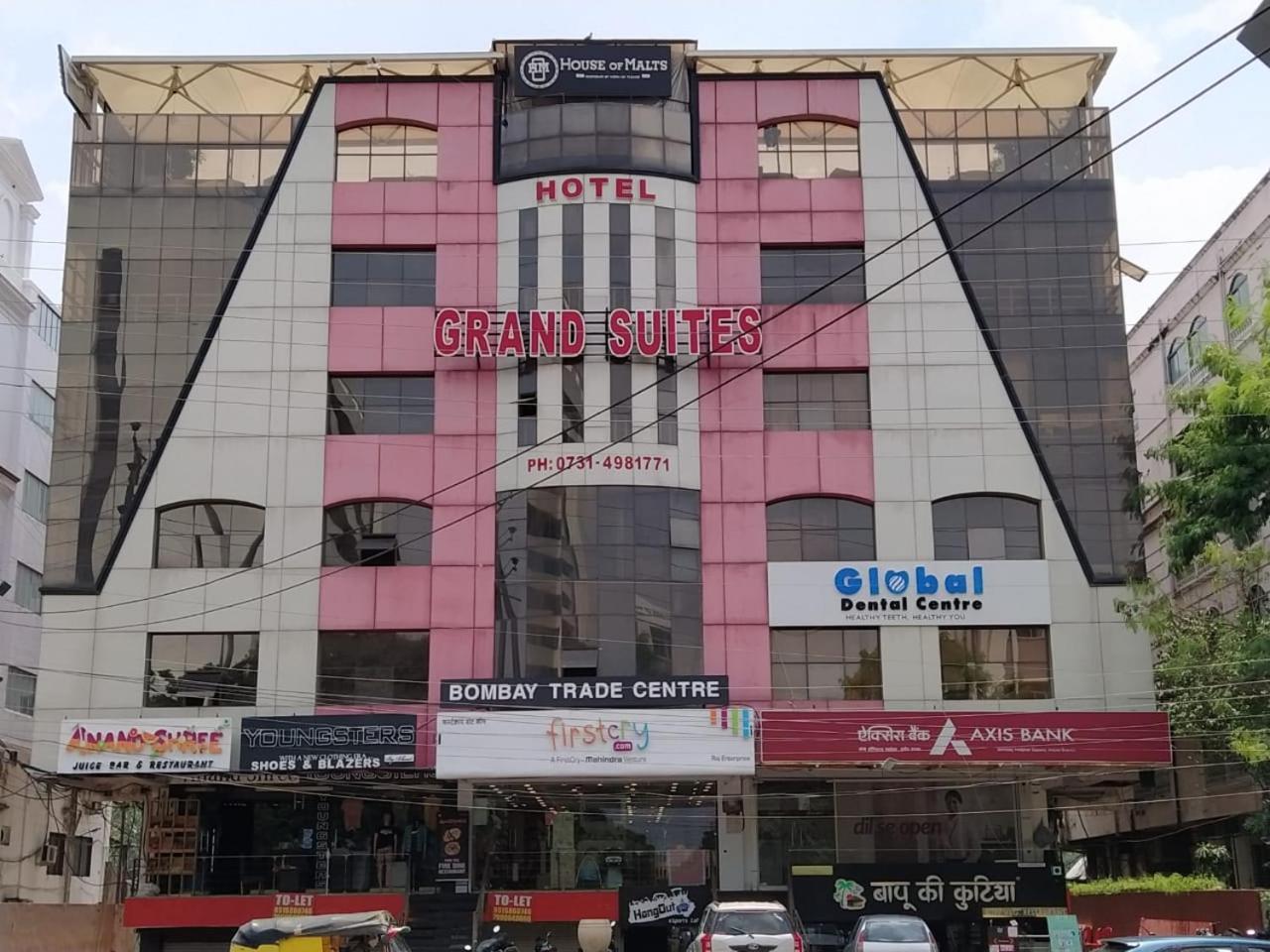 Hotel Grand Suites Indore Ngoại thất bức ảnh